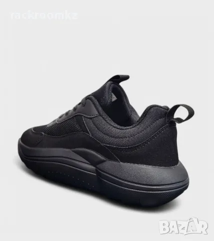 Дамски маратонки с удобна анатомична подметка D9178-1 all black Дамски маратонки с удобна анатомична, снимка 3 - Маратонки - 50066575