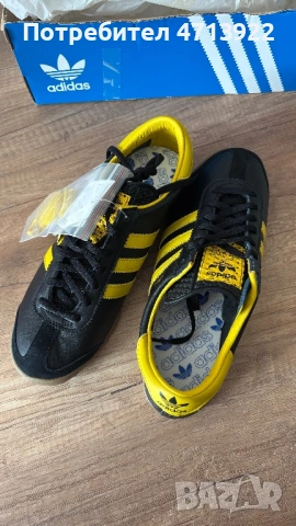 Оригинални Adidas Oslo – черно/жълти – лимитирана серия нови с етикет, снимка 6 - Маратонки - 53723592
