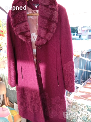 Елегантно палто р.Л, снимка 2 - Палта, манта - 52231592