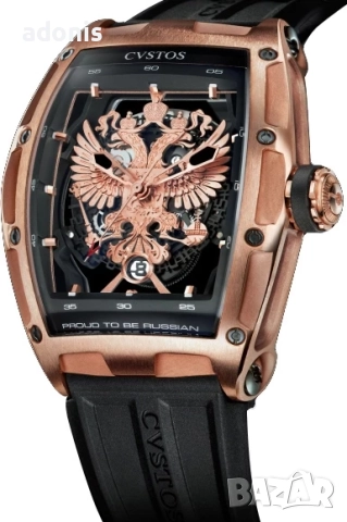 Cvstos challenge Eagle Proud to be Russion automatic mechanical watch. Автоматичен механичен 