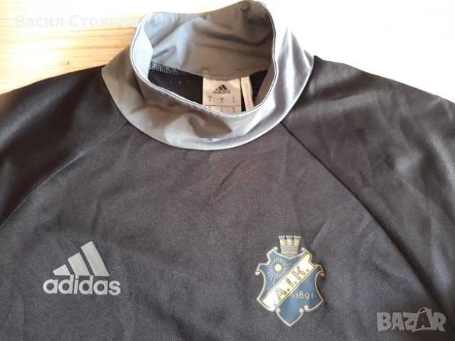 АИК Солна Швеция / AIK Stockholm Sweden Adidas training - размер S, снимка 3 - Фен артикули - 50170588
