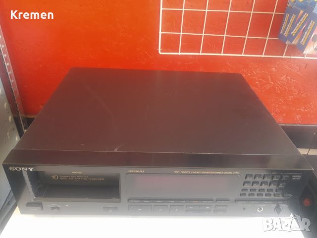 CHANGER SONY CDP-C910, снимка 3 - Ресийвъри, усилватели, смесителни пултове - 45550956