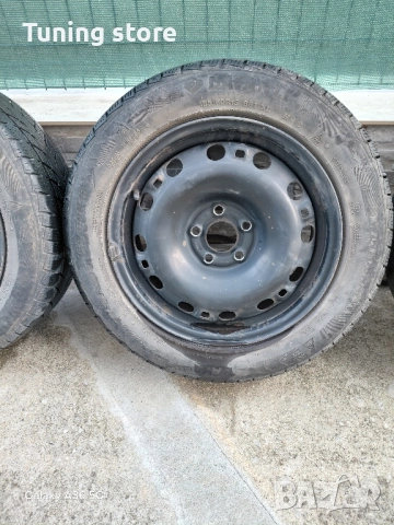 Железни джанти 5.100 15, снимка 4 - Гуми и джанти - 52433766