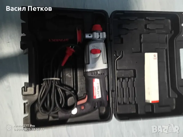Нов професионален перфоратор SPARKY BPR 220E, снимка 4 - Бормашини - 49735235