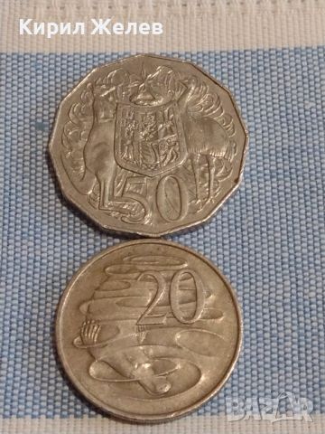 Две монети 50 долара 2007г. / 20 долара 1980г. Австралия Елизабет втора за КОЛЕКЦИЯ 44883, снимка 1 - Нумизматика и бонистика - 45397643