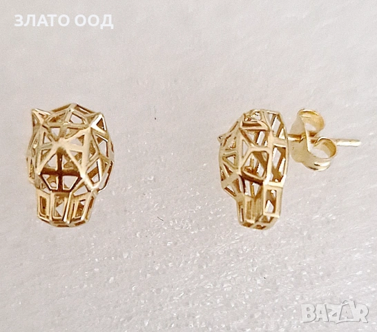 Златни обеци, снимка 7 - Обеци - 53827943