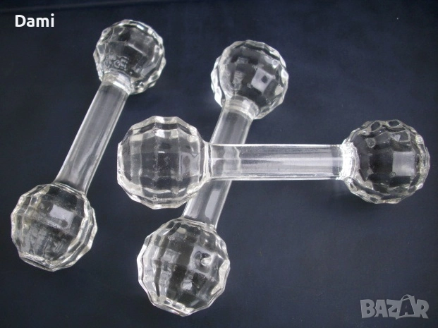 Старинни кристални аксесоари за маса, снимка 2 - Антикварни и старинни предмети - 52945671