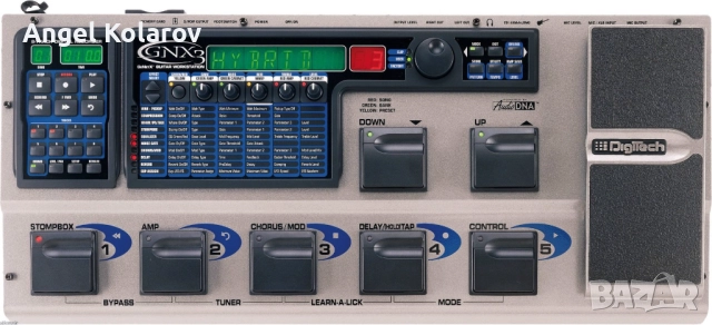 Китарен процесор Digitech Gnx 3, снимка 2 - Китари - 52546369