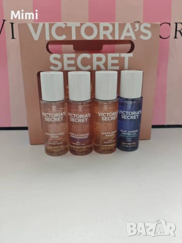 Victoria's Secret подаръчни комплекти, лосиони с блясък, спрейове, снимка 7 - Комплекти и лотове - 43314628