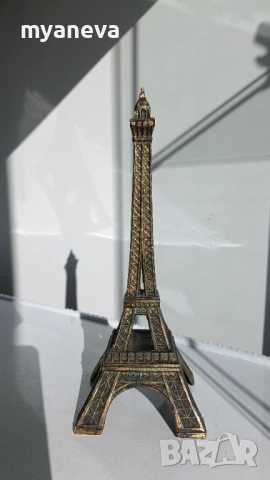 Vintage, метална статуетка на Айфеловата кула. , снимка 10 - Статуетки - 53817859