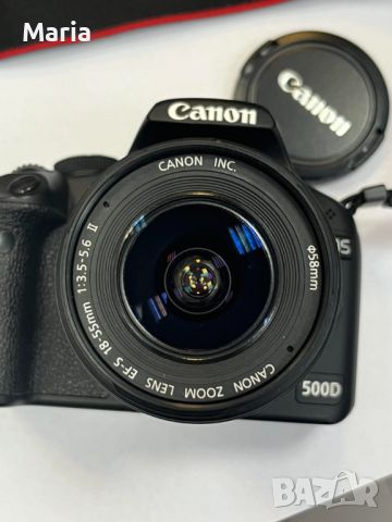 Фотоапарат Canon 500D, снимка 1 - Фотоапарати - 46669874