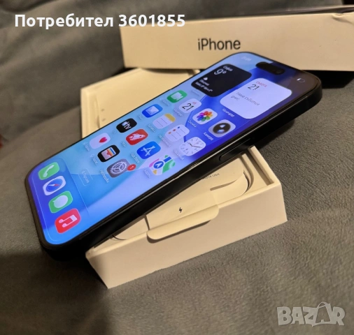 iPhone 15 PRO 128GB Като Нов!, снимка 3 - Apple iPhone - 53929310