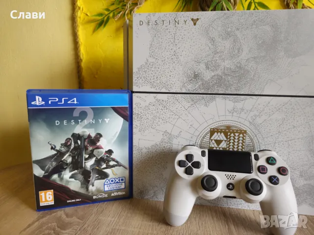 PlayStation 4 Destiny the Taken King PS4 ПС4+1 Джойстик+2 Игри+Гаранци, снимка 2 - PlayStation конзоли - 47076577