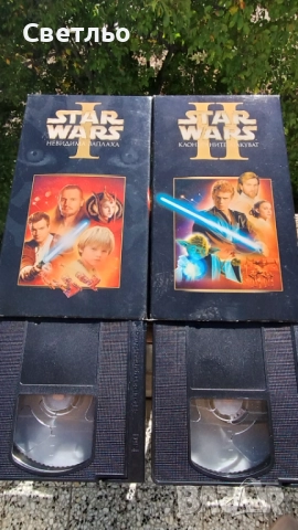 Star wars видео касети - нови, снимка 2 - Приключенски - 51949499