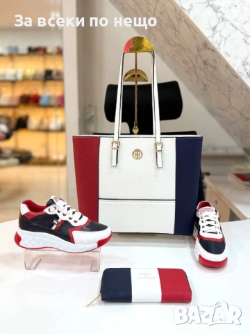 Tommy Hilfiger Дамски Маратонки👟Дамски Спортни Обувки Томи Хилфигер Код SK681