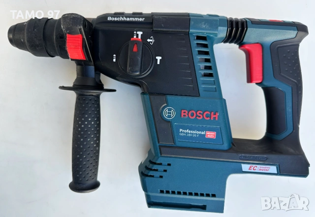BOSCH GBH 18V-26 F - Безчетков акумулаторен перфоратор 18V перфектен!