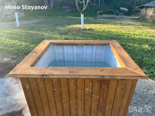 Дървена вана за студени терапии, снимка 2 - Други услуги - 53084074