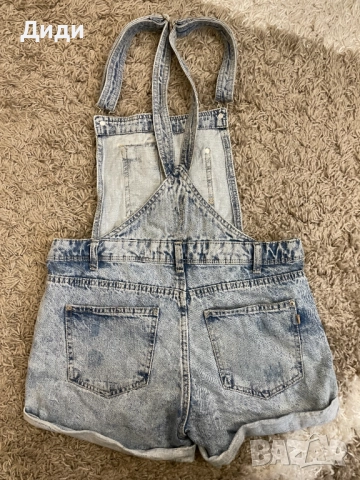 Дамски дънков гащеризон, снимка 2 - Гащеризони - 52560627