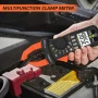 НОВИ Цифрови клещи, Ампер клещи, ръчен цифров мултиметър 7200B, Тестер за AC/DC напрежение, снимка 7