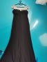 Черна дъла рокля , снимка 1 - Рокли - 46021059