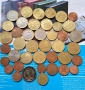 Лот не повтарящи се евро монети , 50 цента , 1 и 2 евро , снимка 7