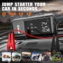 Комбиниран Jump Starter (бичѐ), Power Bank със 150 PSI компресор и LED фенер , снимка 3