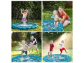 НОВИ! Надуваема пръскаща водна постелка 2в1 Детски фонтан два модела, снимка 3