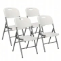 Комплект 4 броя сгъваеми кетъринг столове за градина и събития - удобни и издръжливи, снимка 4