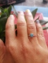 Нежен и елегантен сребърен пръстен - модел R062, снимка 4