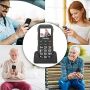 Нов Мобилен телефон с големи бутони за възрастни Отключен SOS бутон, снимка 6