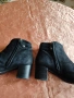 Дамски черни боти естествен велур /обърната кожа Geox 39 номер, снимка 6