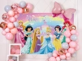 Фон за снимка "Честит Рожден ден на Принцеса", фотографски фон за Рожден ден за момичета, снимка 5