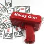 Пистолет за пари/Money gun/Парти пистолет за пари, снимка 11