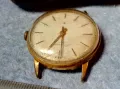 RAKETA MADE in USSR 16 JEWELS Стар РУСКИ ЧАСОВНИК РАКЕТА с ПОЗЛАТА Au ФУНКЦИОНИРАЩ 48692, снимка 2