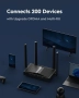 Нов Cudy BE3600 WiFi 7 Gigabit 4 Stream Dual Band Router рутер WR3600 MU-MIMO в 4 антени, VPN..., снимка 4