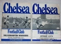 Оригинални стари футболни програми на Челси от 1969, 1970, 1971, 1974, снимка 1