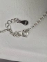 Сребърно колие с мойсанит (Диамант) 1 карат, снимка 6