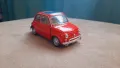 1968 FIAT 500L 1:24 Cararama/Hongwell Diecast Колекционерски модел количка, снимка 2