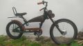 Електрически чопър велосипед 36/48v, 12Ah с газ и детска седалка, снимка 2