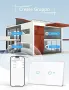 WiFi стенен троен превключвател за осветление Maxcio гласово/дистанционно/сензорно управление,Alexa, снимка 7
