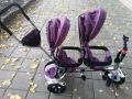 Триколка за близнаци "2PLAY" Chipolino, снимка 1 - Детски велосипеди, триколки и коли - 45962720