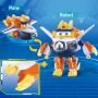 Super Wings Toys екшън трансформиращ се робот - самолет, снимка 6