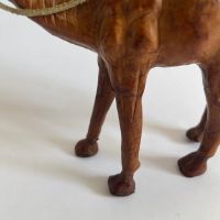 Винтидж камила статуетка ръчна изработка, снимка 3 - Статуетки - 45507024