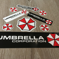 Umbrella Corporation 16бр. стикери различни размери Stickers , снимка 6 - Аксесоари и консумативи - 44988146