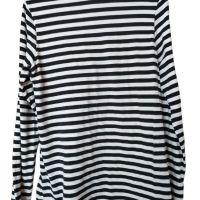 Дамско поло на райета H&M Divided, L, снимка 1 - Блузи с дълъг ръкав и пуловери - 45778937