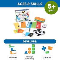 Нов Образователен Комплект с Рамки и Карти за Събиране/Изваждане деца подарък Learning Resources, снимка 5 - Образователни игри - 45510975