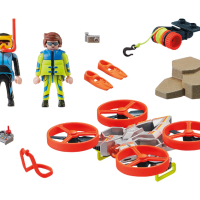 Playmobil - Спасяване на водолаз с дрон, снимка 3 - Конструктори - 44985653