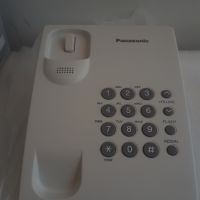 Стационарен телефон Panasonic KX-TS500FX с упътване na български - бял, снимка 5 - Стационарни телефони и факсове - 45083850