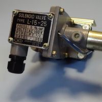 магнет вентил пневматичен CHUKYO Electric L-15-25 solenoid valve 100VAC, снимка 2 - Резервни части за машини - 45144226