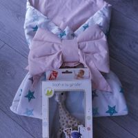 Бейби порт, комплекти рокличка за изписване и Софи, снимка 1 - Комплекти за бебе - 45202837